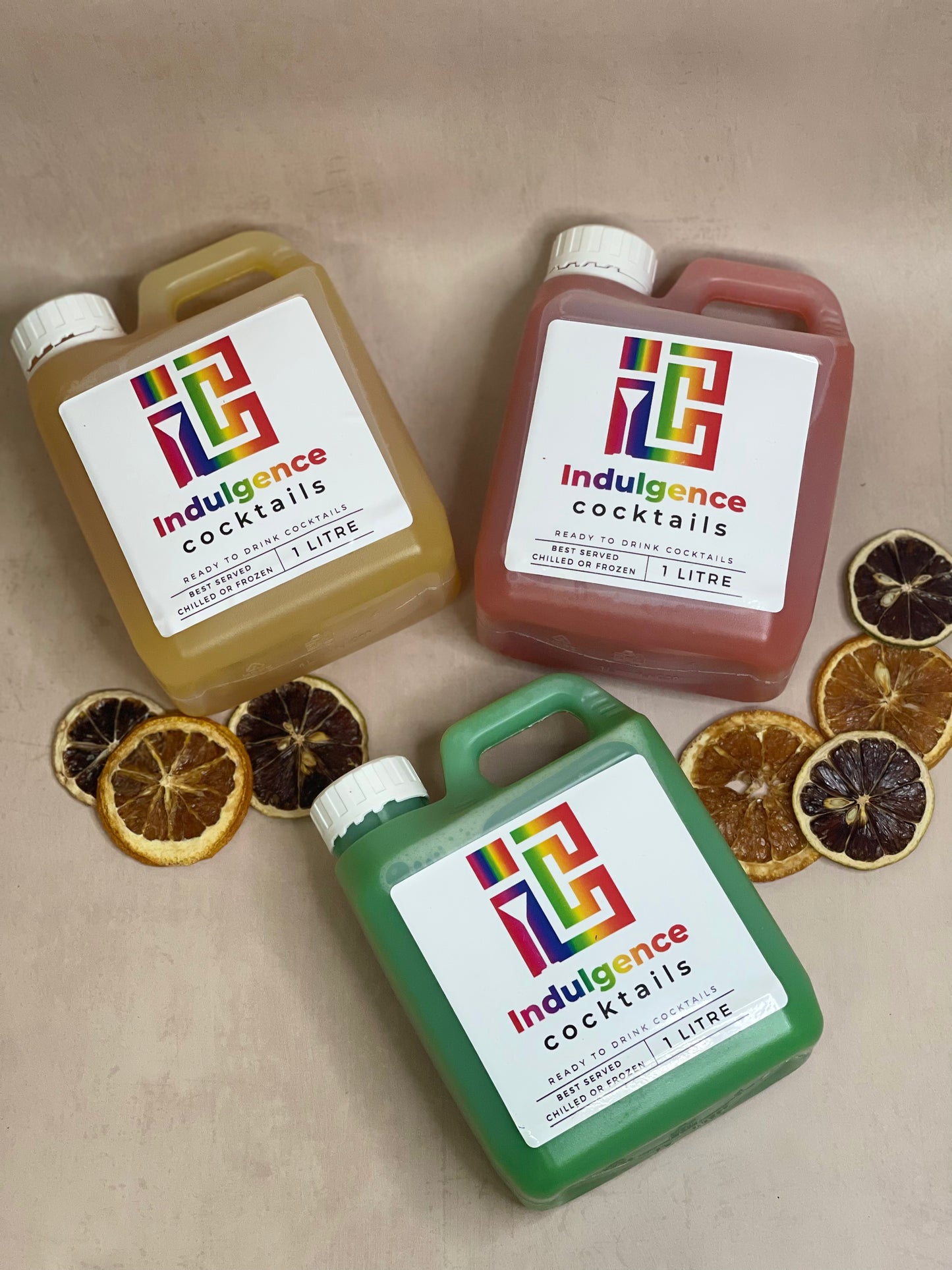 Tipples - Mocktails - 1 , 3 or 5 LITRE